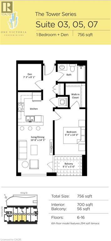 1 Victoria Street S Unit# 1007, Kitchener, Ontario  N2G 0B5 - Photo 19 - 40805838