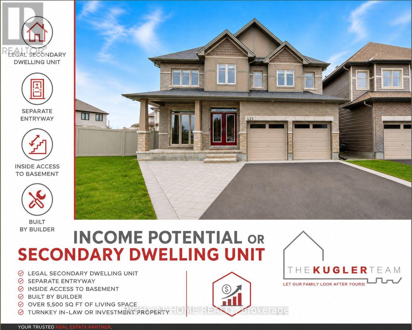 424 GOLDEN SPRINGS DRIVE, Ottawa, Ontario