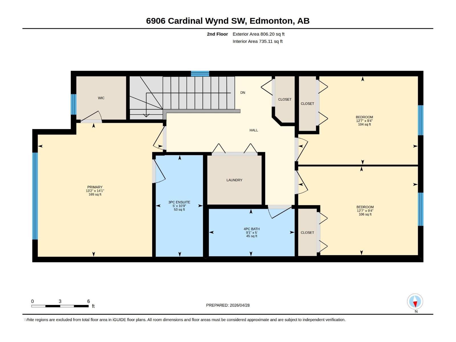 6906 Cardinal Wd Sw, Edmonton, Alberta  T6W 2Y4 - Photo 42 - E4486180