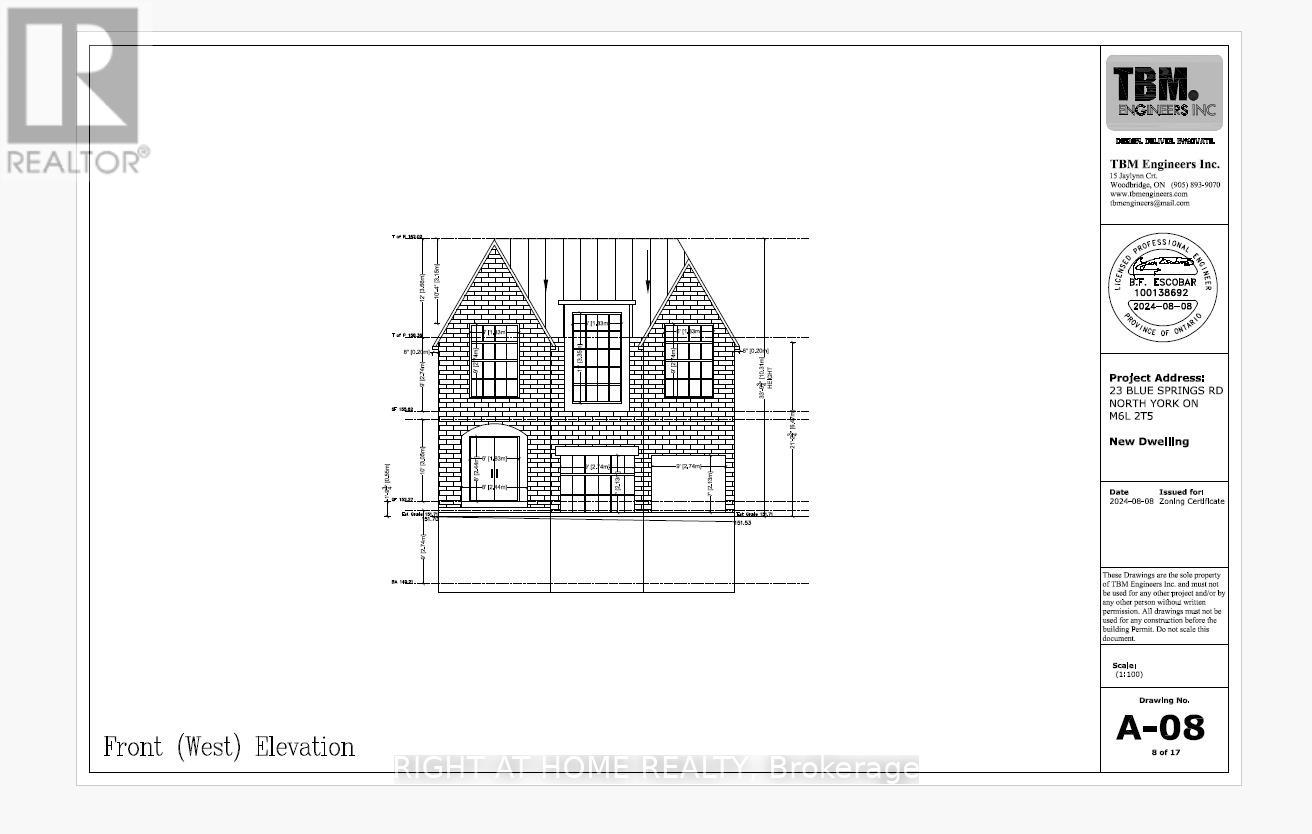 23 Blue Springs Road, Toronto, Ontario  M6L 2T5 - Photo 17 - W13096382