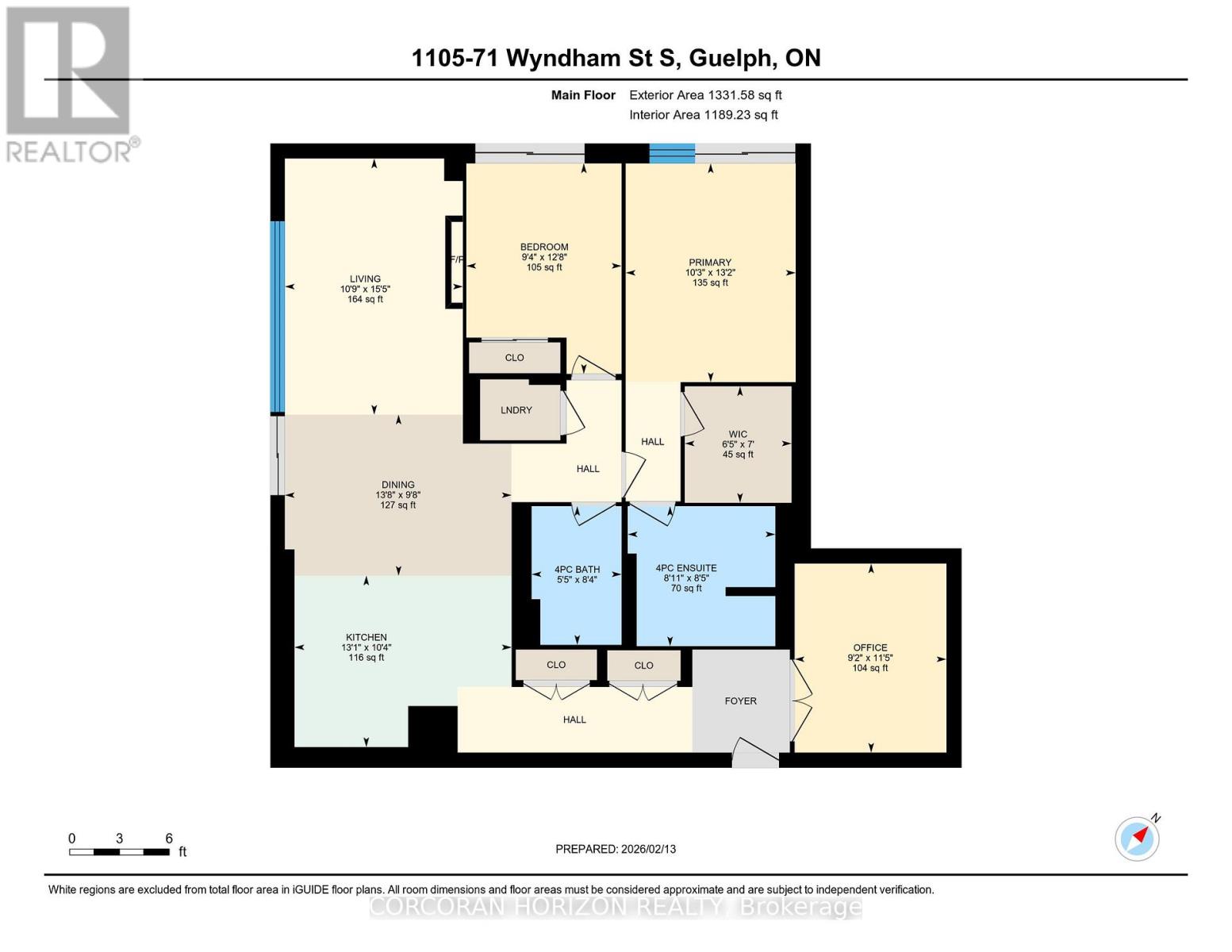 1105 - 71 Wyndham Street S, Guelph, Ontario  N1E 5R3 - Photo 32 - X13096508