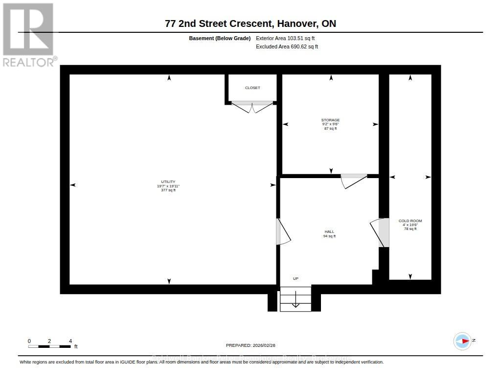 77 2nd Street Crescent, Hanover, Ontario  N4N 3K3 - Photo 49 - X12835366