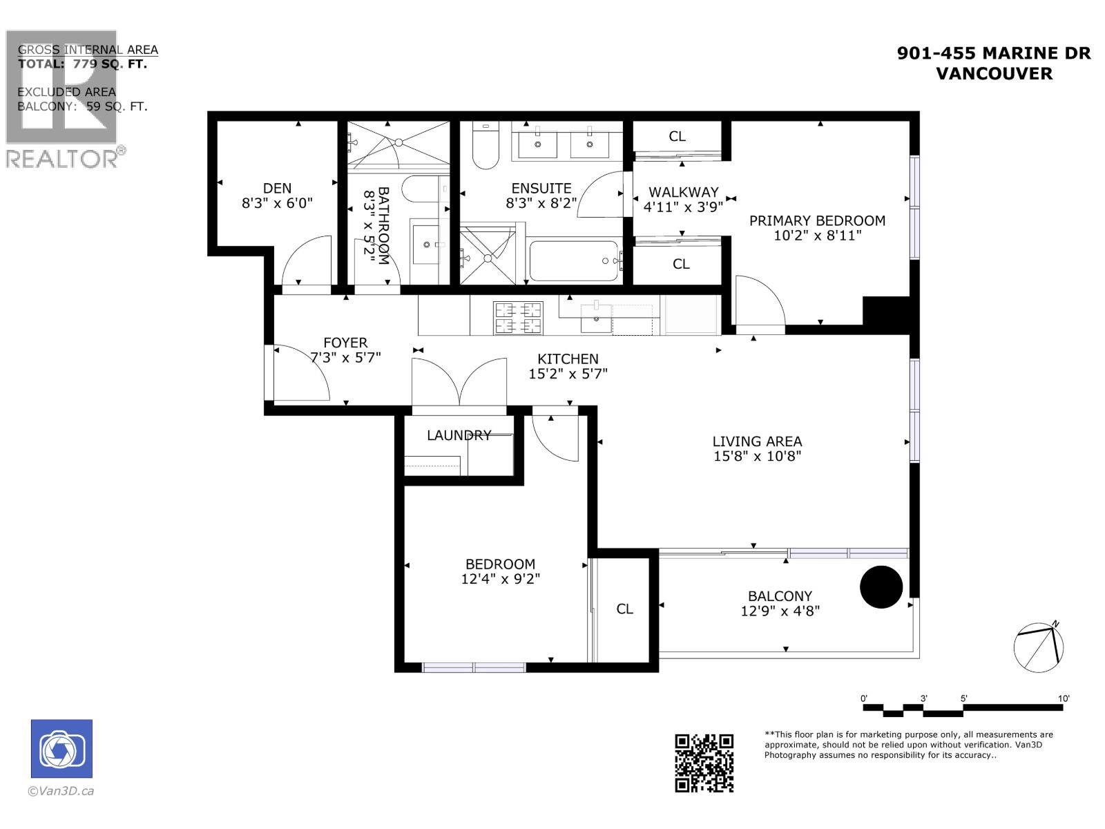 901 455 Sw Marine Drive, Vancouver, British Columbia  V5X 0H3 - Photo 40 - R3119545