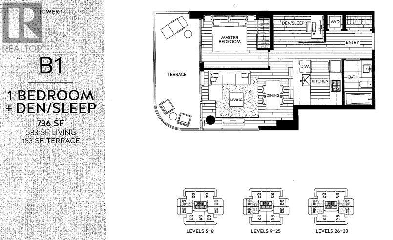 1308 5333 Goring Street, Burnaby, British Columbia  V5B 0B6 - Photo 6 - R3119904
