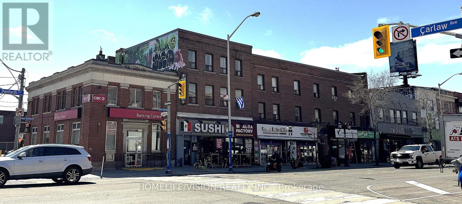 APT #1 - 555 DANFORTH AVENUE, Toronto, Ontario