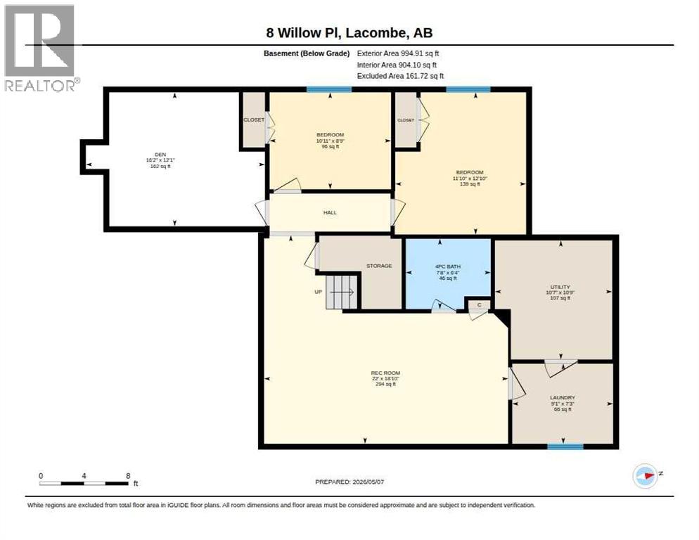 8 Willow Place, Lacombe, Alberta  T4L 1V3 - Photo 31 - A2307526