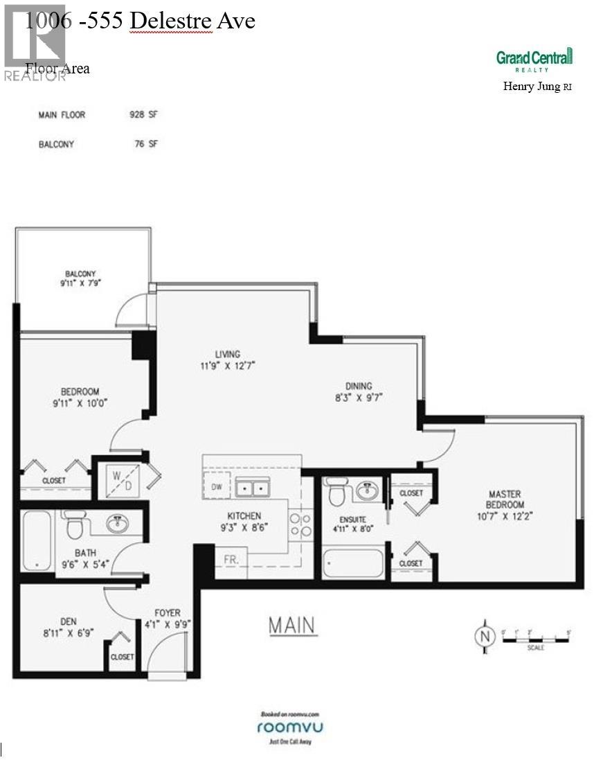 1006 555 Delestre Avenue, Coquitlam, British Columbia  V3K 0A9 - Photo 27 - R3120905