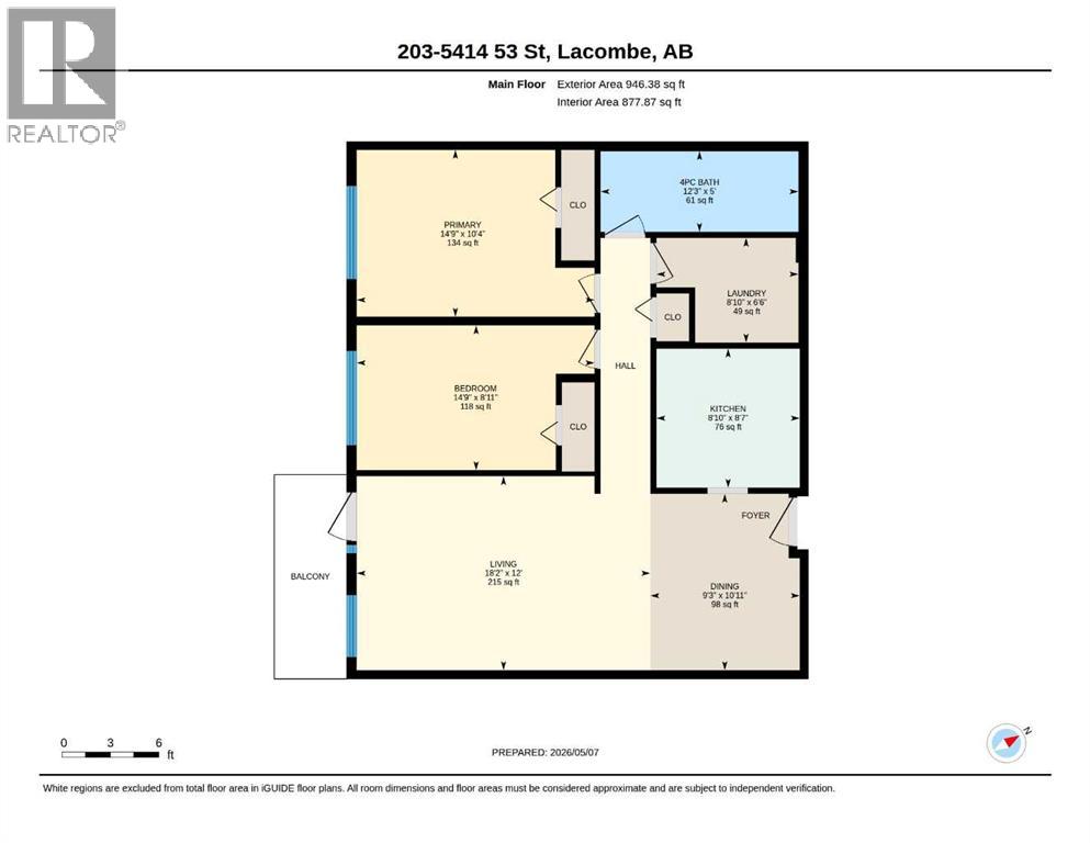 203, 5414 53 Street, Lacombe, Alberta  T4L 1C1 - Photo 16 - A2307841
