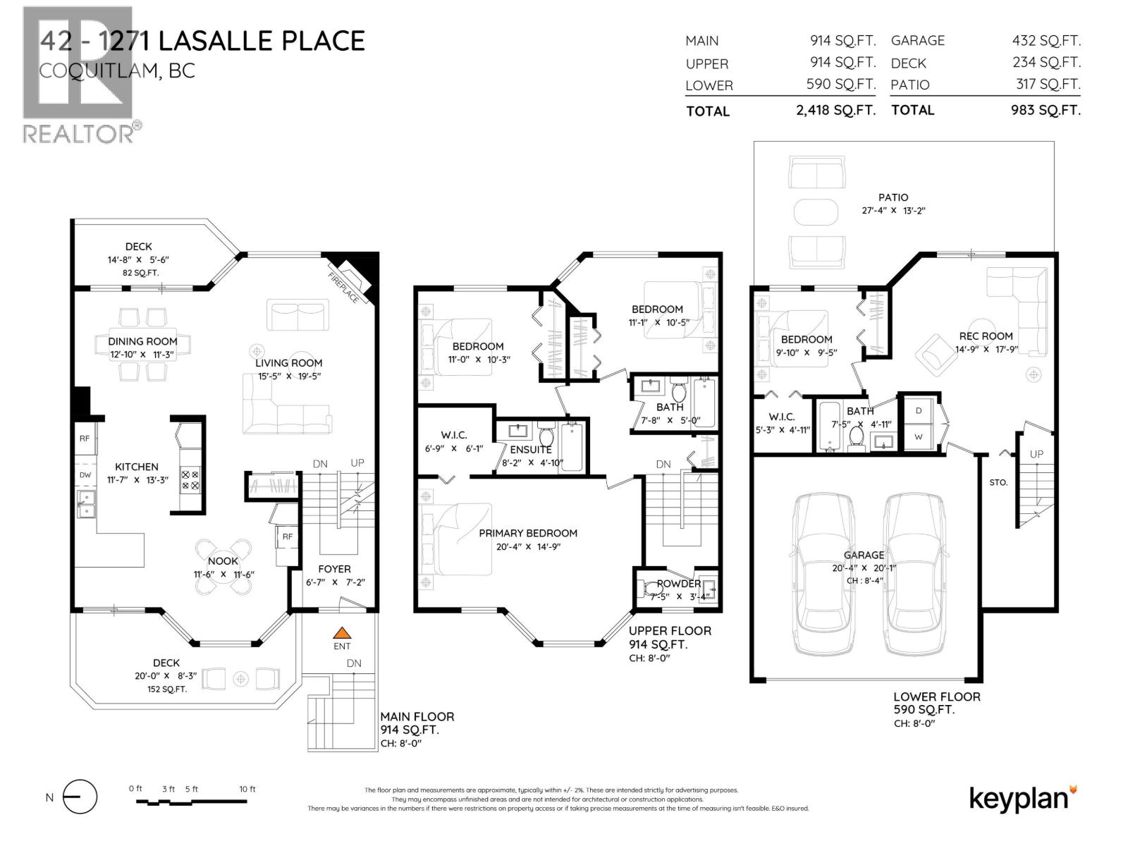 42 1271 Lasalle Place, Coquitlam, British Columbia  V3B 7C8 - Photo 40 - R3121111