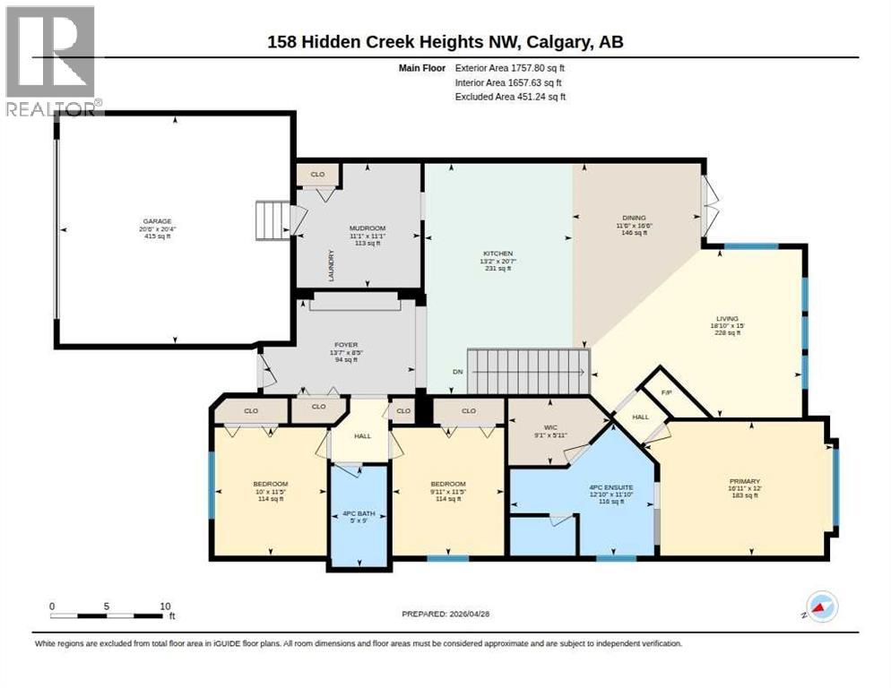158 Hidden Creek Heights Nw, Calgary, Alberta  T3A 6K9 - Photo 44 - A2306147
