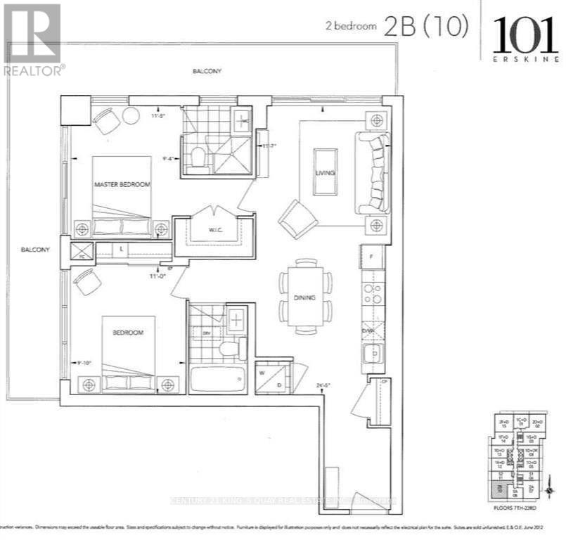 1410 - 101 Erskine Avenue, Toronto, Ontario  M4P 0C5 - Photo 24 - C13095118
