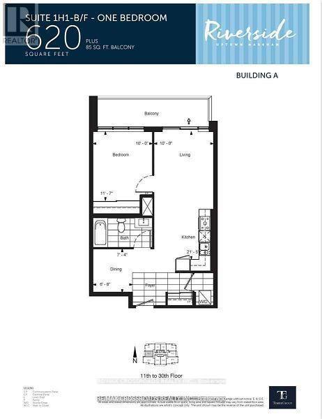 1209 - 15 Water Walk Drive, Markham, Ontario  L6G 0G2 - Photo 15 - N13100432