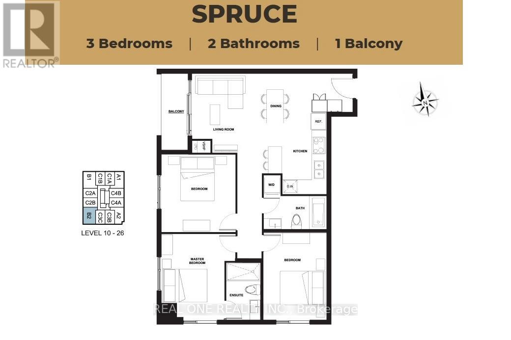 1205 - 49 Walnut Street S, Hamilton, Ontario  L8N 2K9 - Photo 2 - X13100490