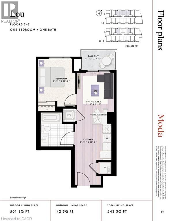 312 Erb Street W Unit# 209, Waterloo, Ontario  N2L 0K9 - Photo 4 - 40827899