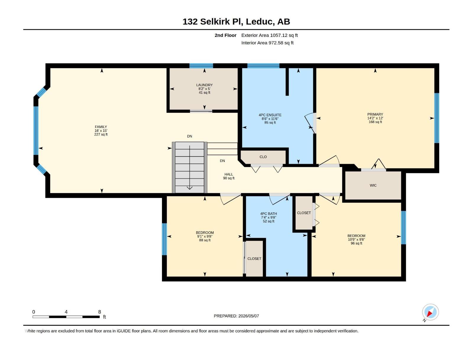 132 Selkirk Pl, Leduc, Alberta  T9E 0L6 - Photo 46 - E4486496
