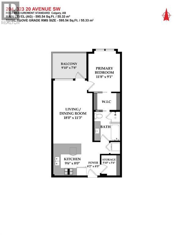 204, 323 20 Avenue SW, Calgary, Alberta  T2S 0E6 - Photo 2 - A2301287