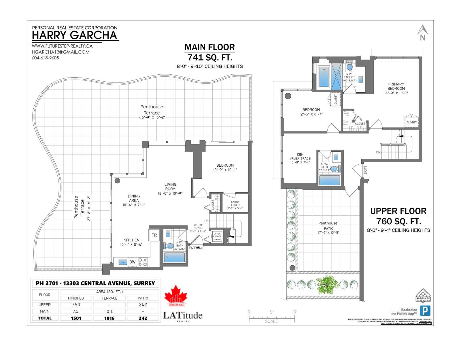 2701 13303 Central Avenue, Surrey, British Columbia  V3T 0K6 - Photo 40 - R3106495