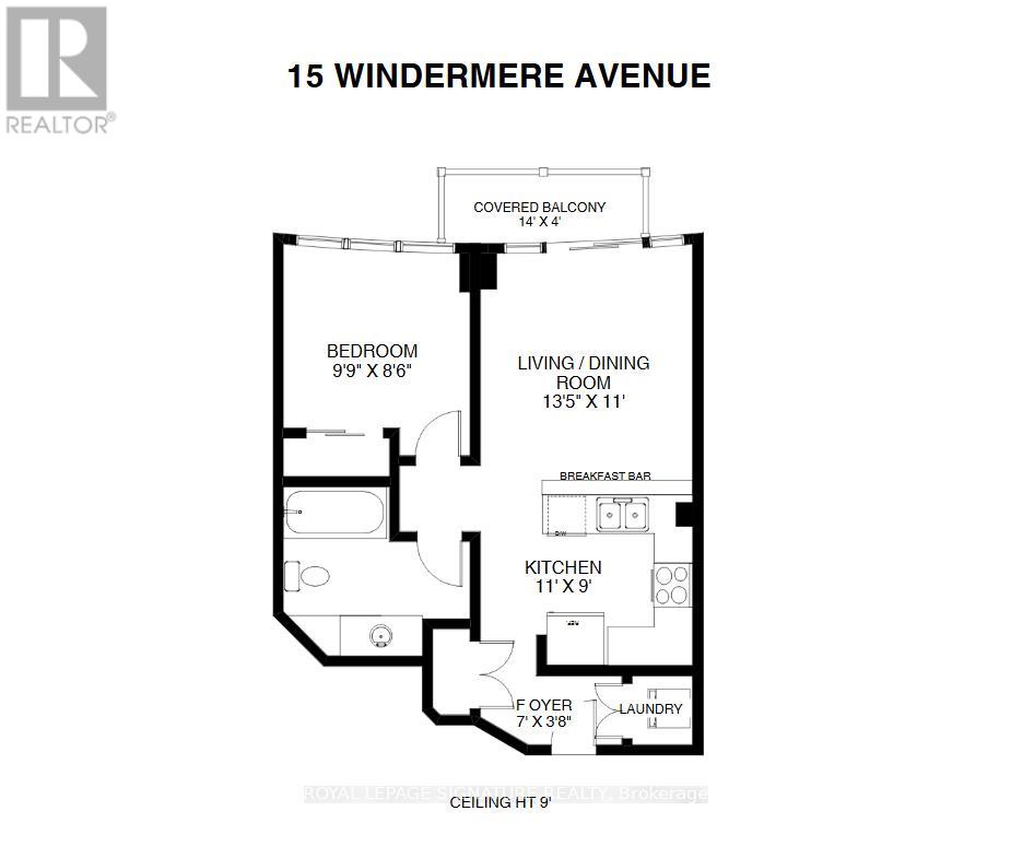 1803 - 15 Windermere Avenue, Toronto, Ontario  M6S 5A2 - Photo 4 - W13101310