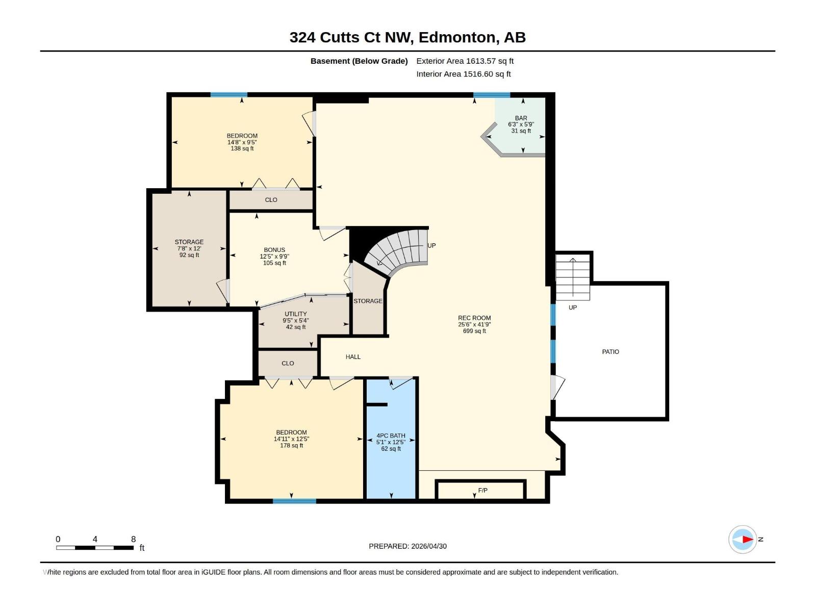 324 Cutts Ct Nw, Edmonton, Alberta  T6V 1M7 - Photo 65 - E4486524