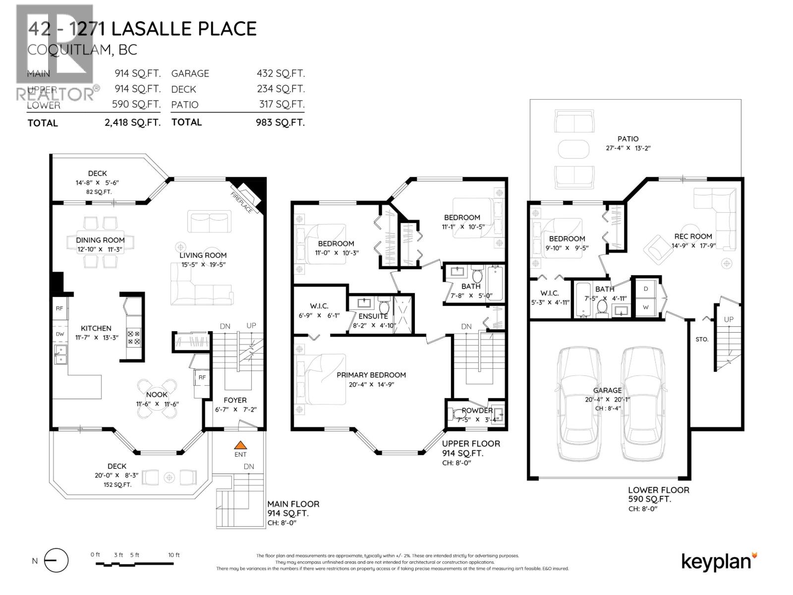 42 1271 Lasalle Place, Coquitlam, British Columbia  V3B 7C8 - Photo 40 - R3121111