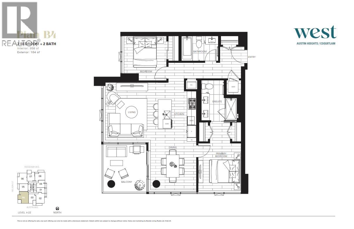 1504 505 Nelson Street, Coquitlam, British Columbia  V3J 0R5 - Photo 37 - R3121297