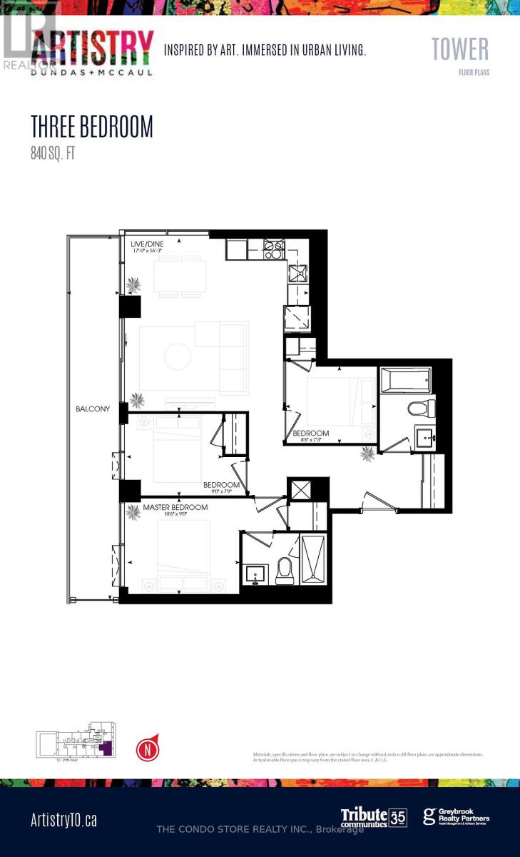 2305 - 280 Dundas Street W, Toronto, Ontario  M5T 0E3 - Photo 2 - C13103604