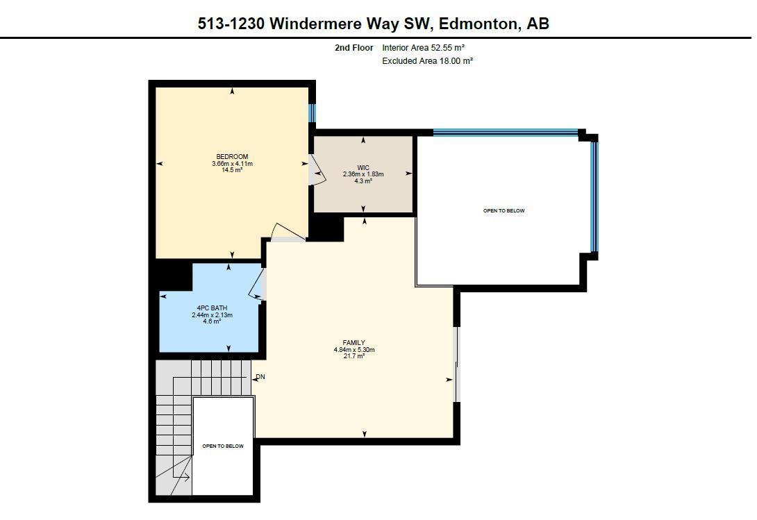 #513 1230 Windermere Wy Sw, Edmonton, Alberta  T6W 2J3 - Photo 42 - E4486636
