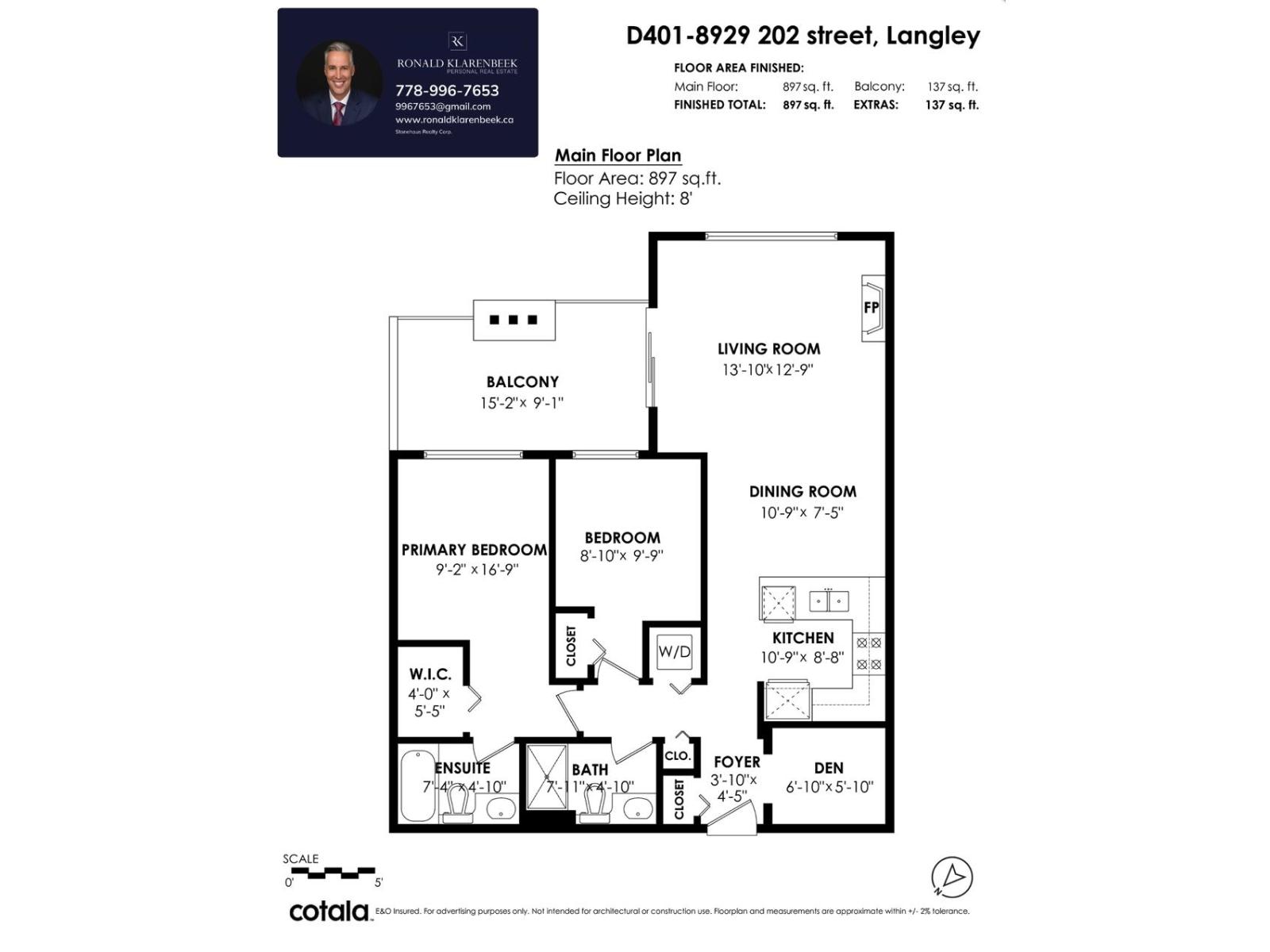 D401 8929 202 Street, Langley, British Columbia  V1M 0B4 - Photo 32 - R3118164