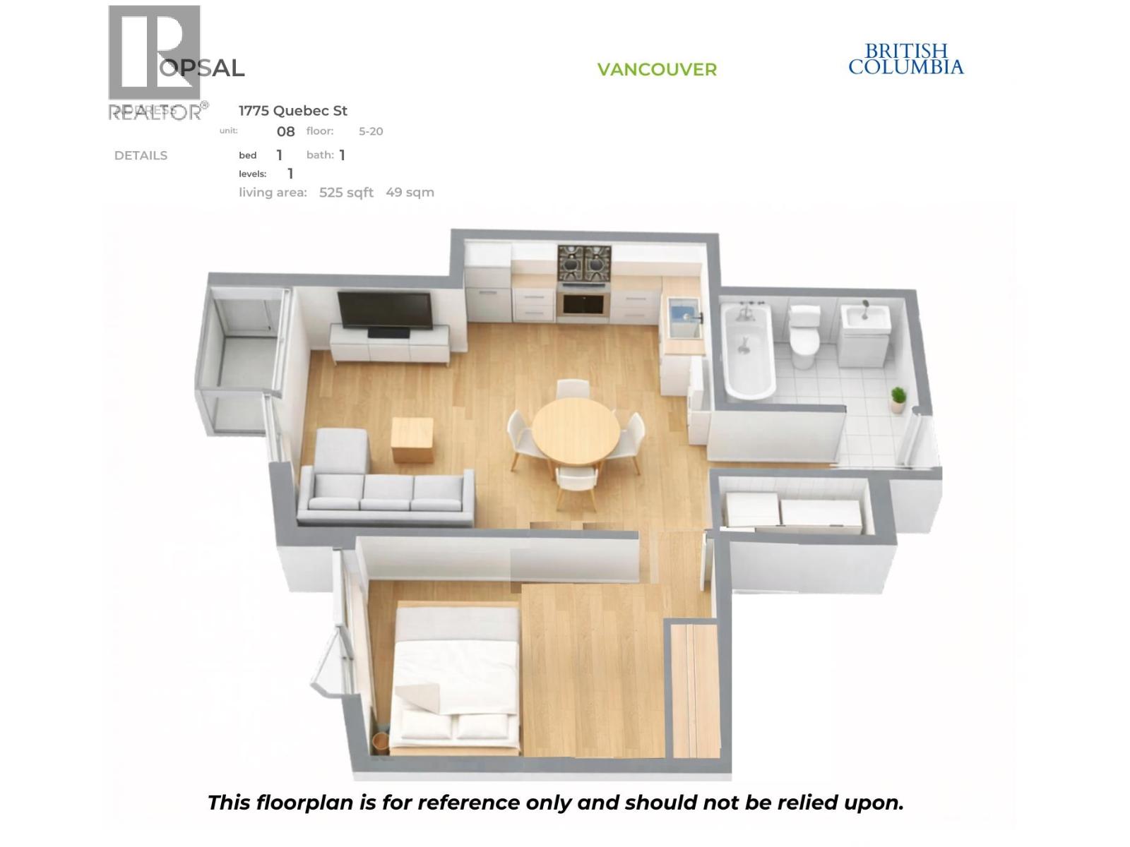 1108 1775 Quebec Street, Vancouver, British Columbia  V5T 0E3 - Photo 25 - R3115095