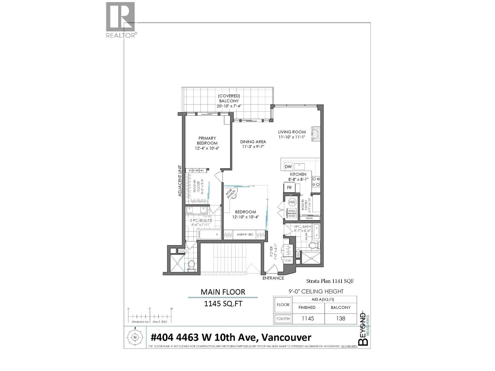 404 4463 W 10th Avenue, Vancouver, British Columbia  V6R 2H8 - Photo 33 - R3121434