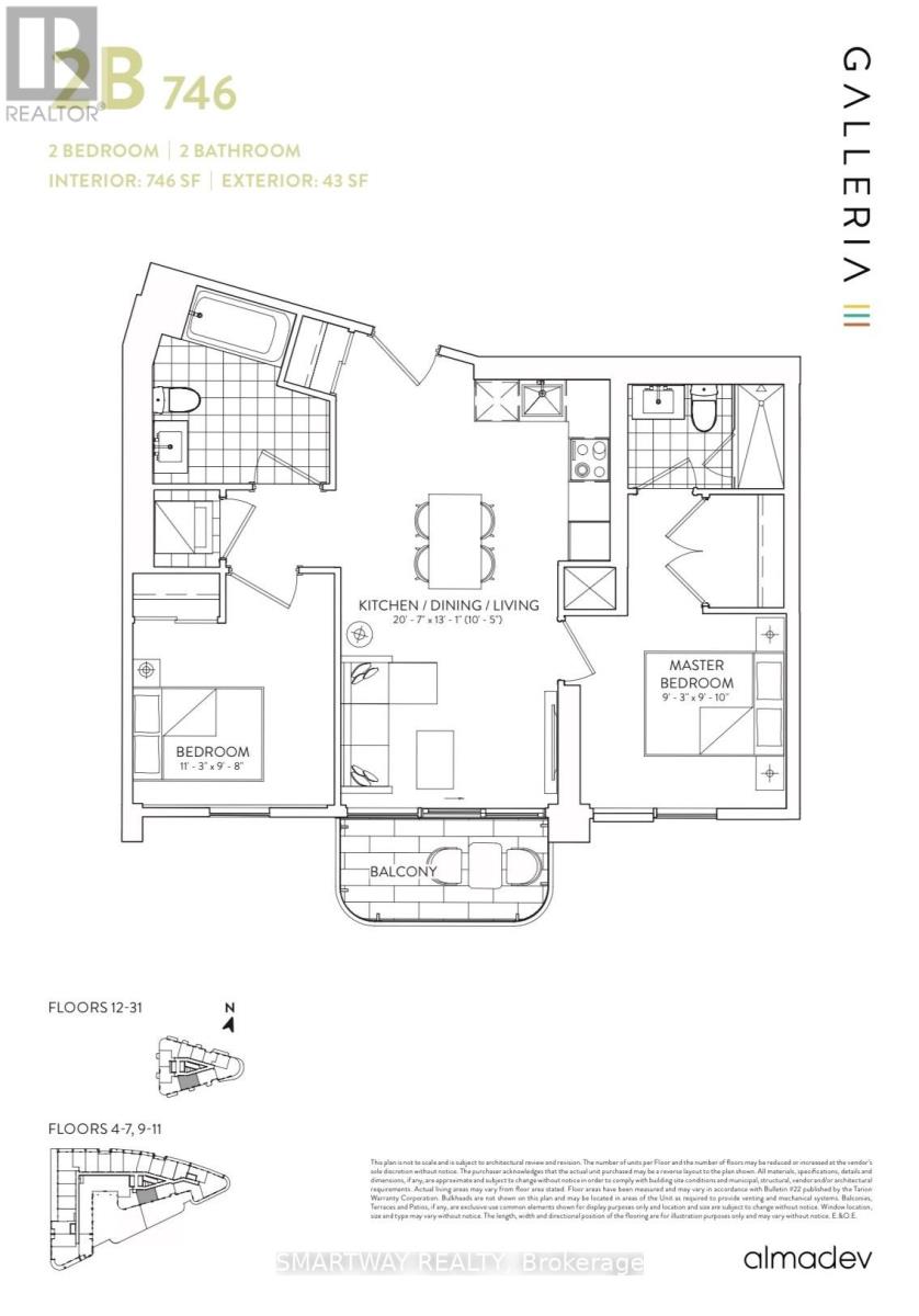 2409 - 1185 Dupont Street, Toronto, Ontario  M6H 0G5 - Photo 19 - W13105282