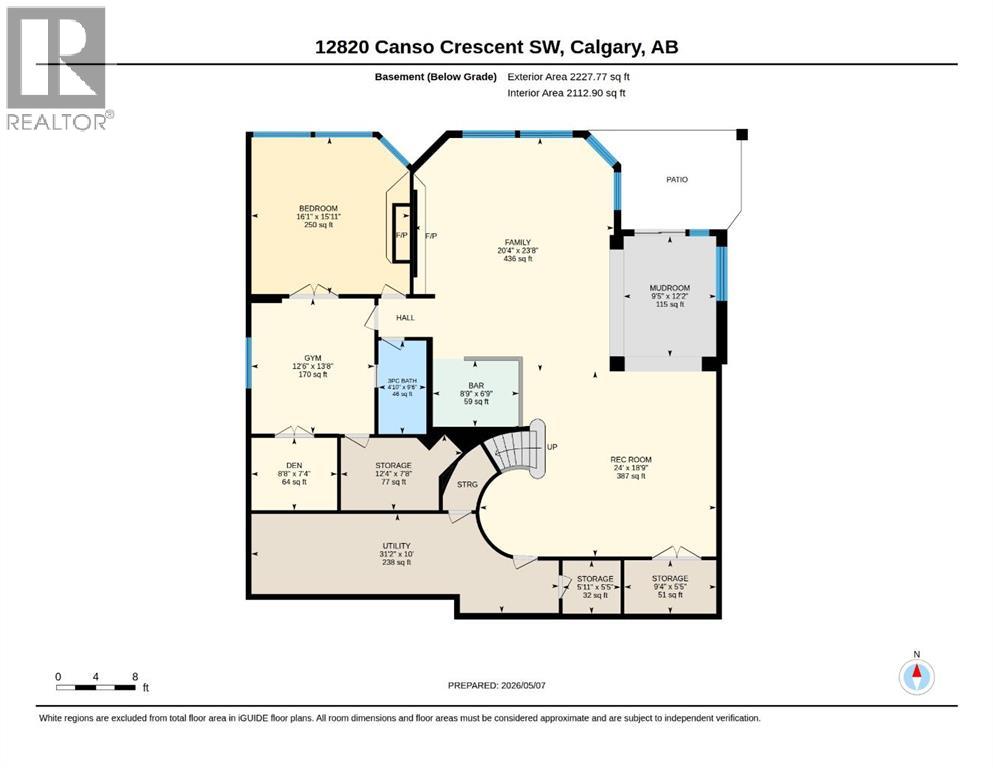 12820 Canso Crescent SW, Calgary, Alberta  T2W 3B1 - Photo 50 - A2307748