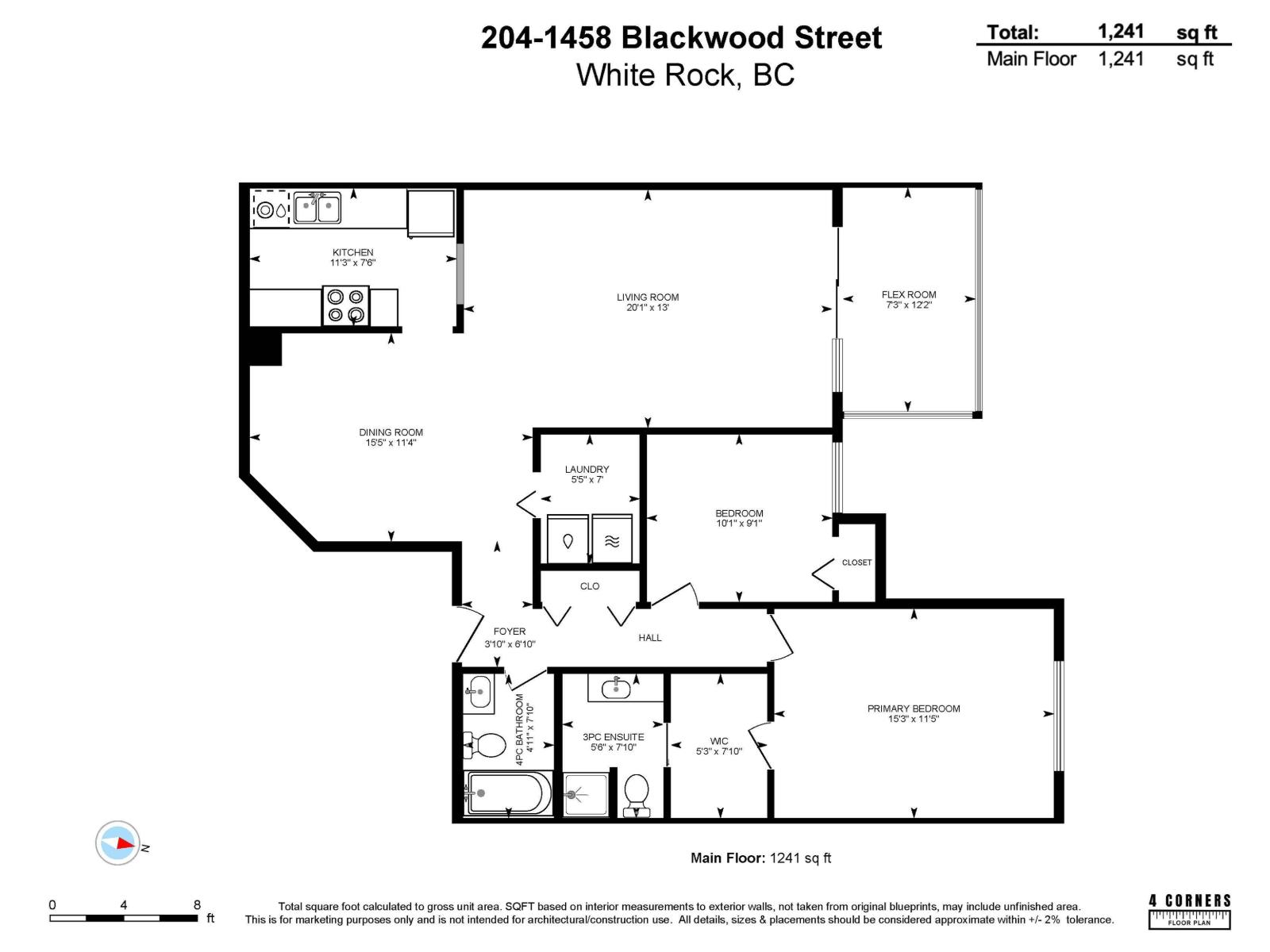 204 1458 Blackwood Street, White Rock, British Columbia  V4B 3V4 - Photo 22 - R3086037