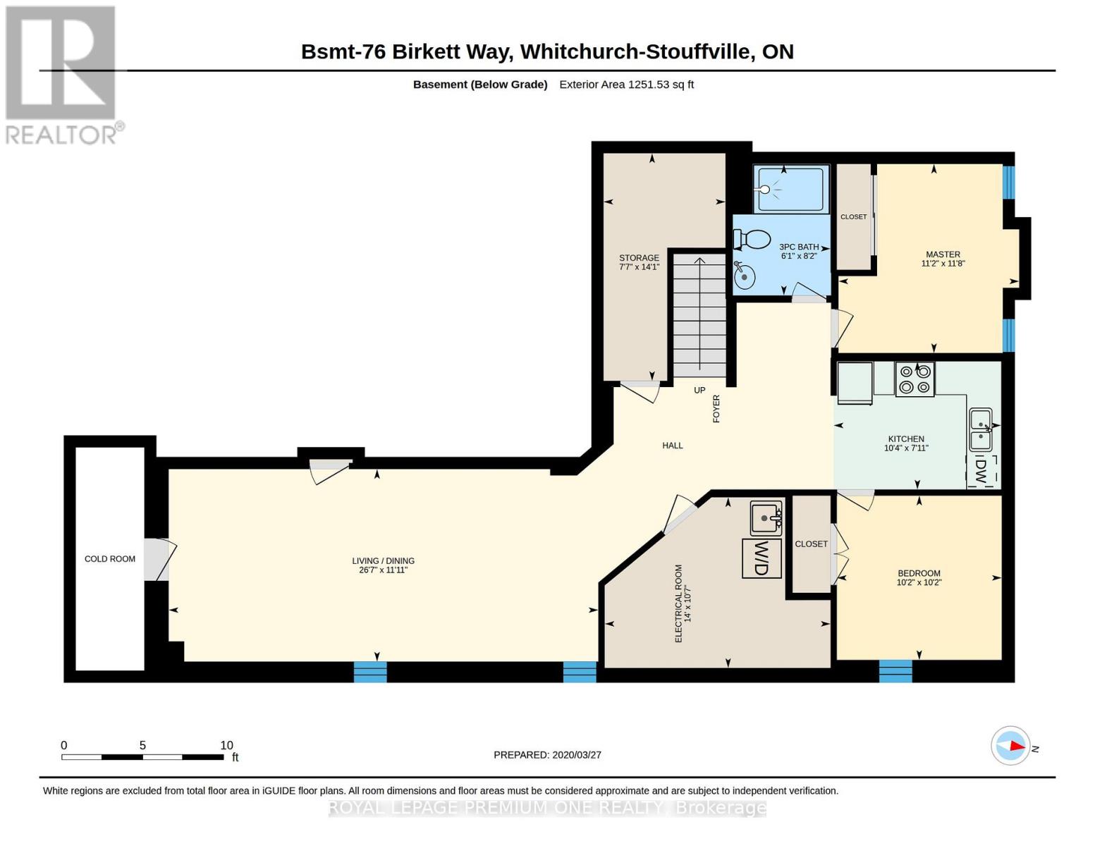 Bsmt - 76 Birkett Way, Whitchurch-Stouffville, Ontario  L4A 4P3 - Photo 12 - N13106498