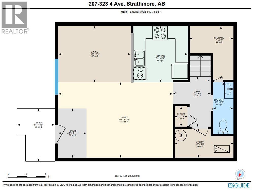 207, 323 Fourth Avenue, Strathmore, Alberta  T1P 1B5 - Photo 5 - A2307331