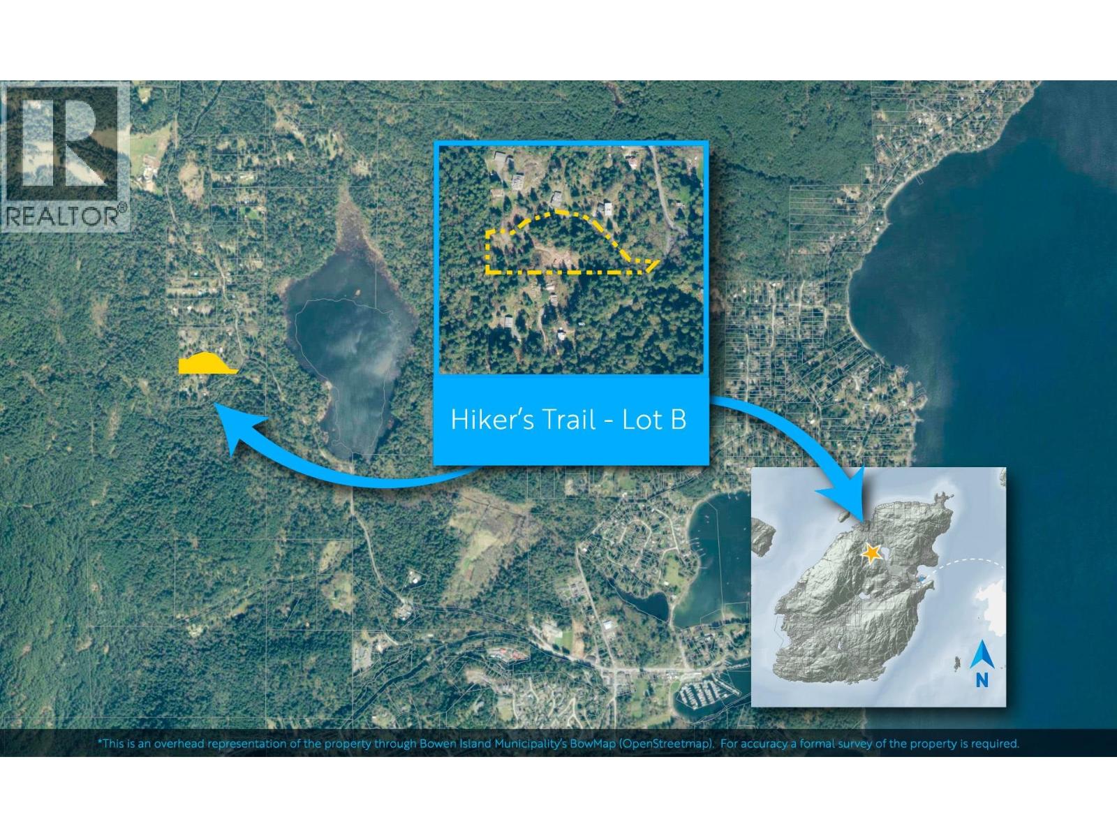 Lot B Hiker's Trail, Bowen Island, British Columbia  V0N 1G2 - Photo 2 - R3121652