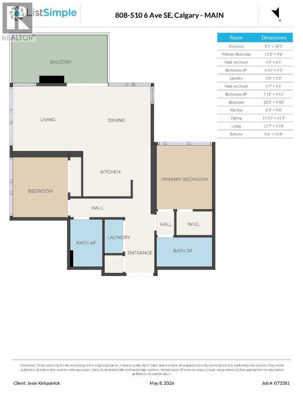 808, 510 6 Avenue SE, Calgary, Alberta  T2G 0H1 - Photo 16 - A2309697