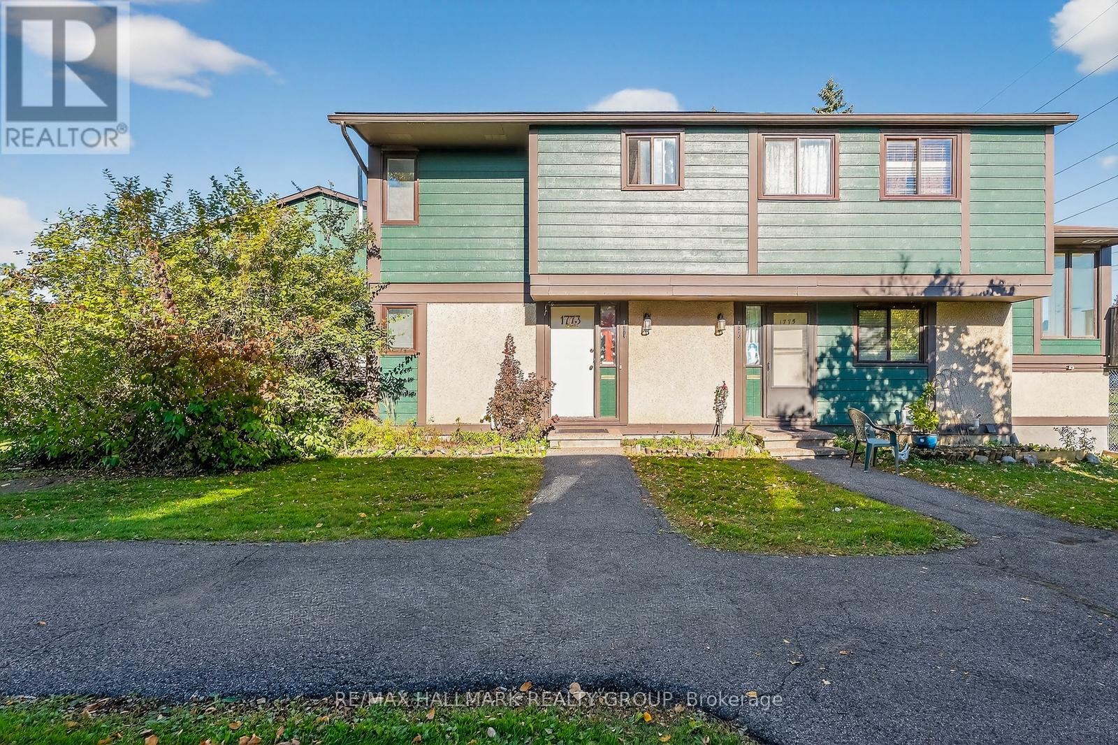 1773 MEADOWBROOK ROAD , a great investment opportunity awaits . tenant occupied and would love to stay . With a conventional mortgage ,this place will have immediate positive cash flow . 3 bedroom , 2 full bathrooms ,2 storey row unit ( END UNIT ) ,located in a quiet spot in the complex , steps away from a bike path which lead to the Gloucester Centre plus LRT as well as many other amenities such as rec facilities, cinemas, coffee shops, restaurants ,CSIS , CSEC & NRC . Updates such as furnace, central air, upstairs bathroom , flooring is mixed . Large eat in kitchen . South facing front entrance ,park like setting , parking close to front door , patio'd yard off back entrance ,backs onto parkland/green space . rent is $ 2,408 - good long term tenants that would love to stay ( photos are from before tenants ) (id:48254)