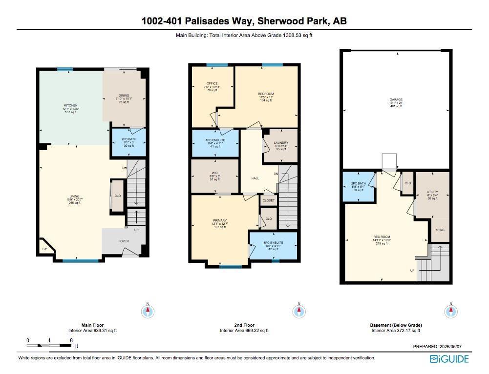 #1002 401 Palisades Wy, Sherwood Park, Alberta  T8H 0R7 - Photo 5 - E4486594