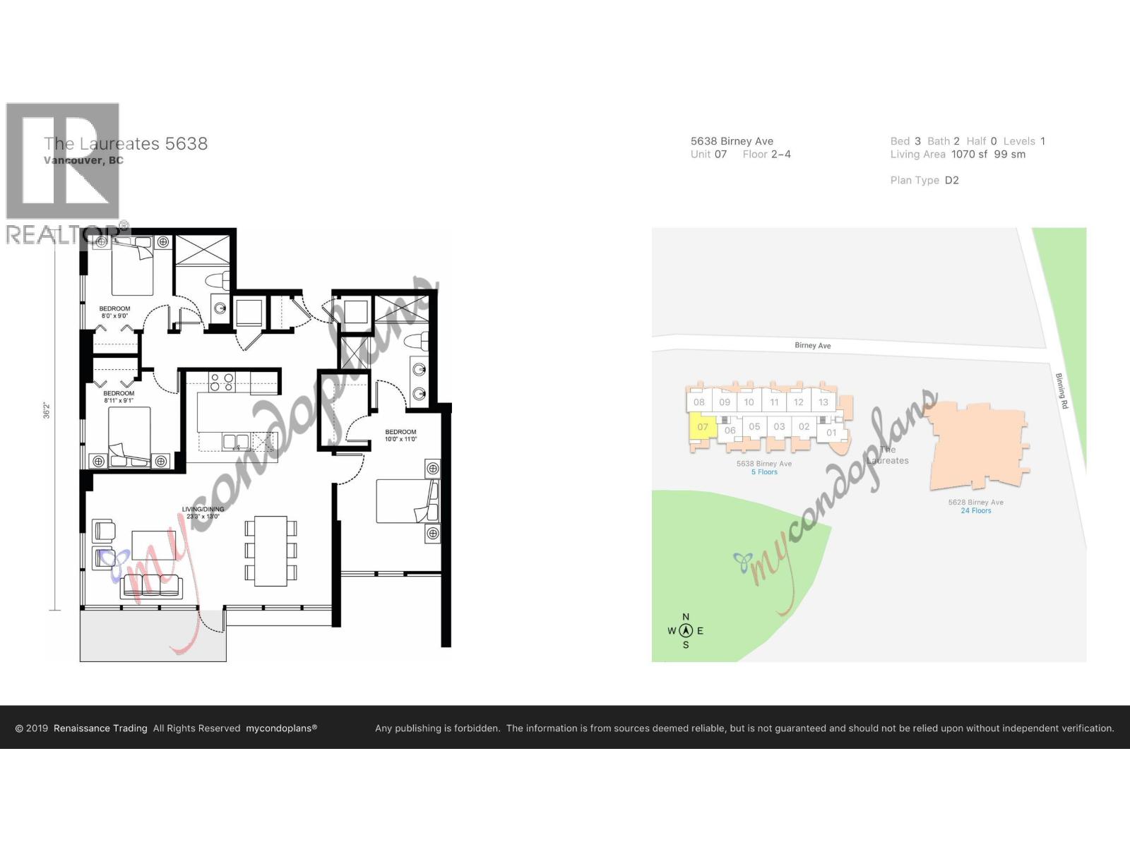 207 5638 Birney Avenue, Vancouver, British Columbia  V6S 0H6 - Photo 2 - R3121671