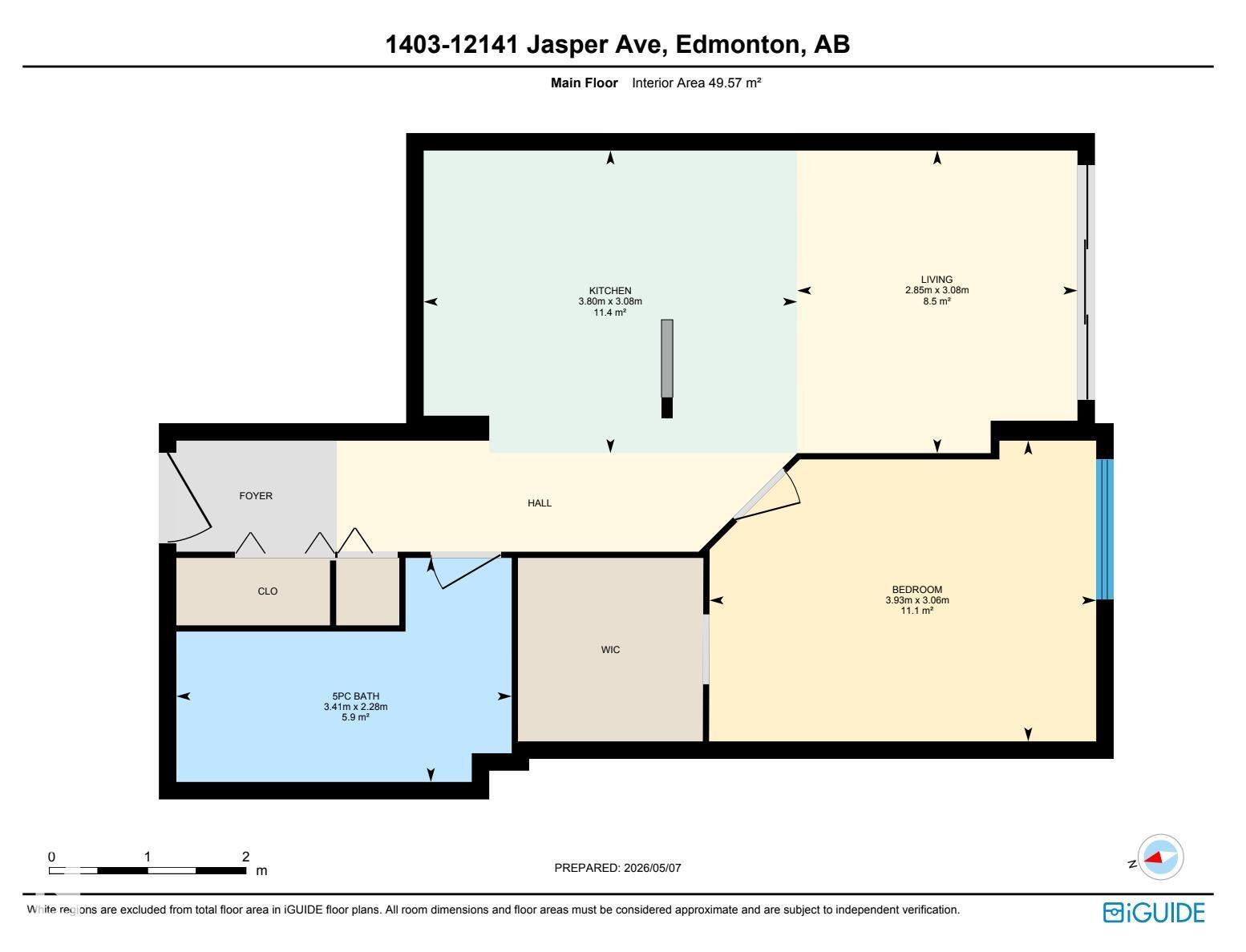 #1403 12141 Jasper Av Nw, Edmonton, Alberta  T5N 3X8 - Photo 38 - E4486841