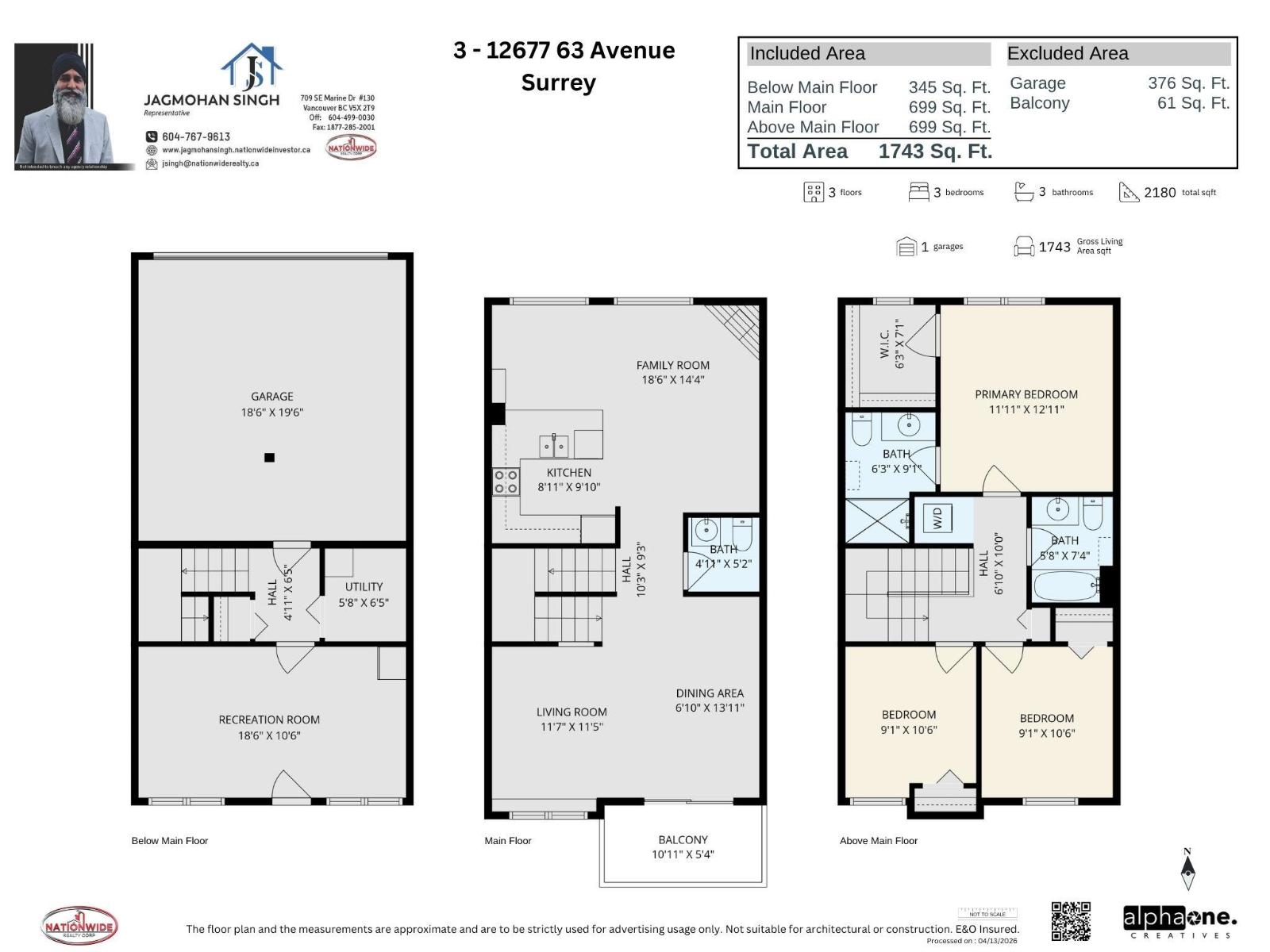3 12677 63 Avenue, Surrey, British Columbia  V3X 3T3 - Photo 26 - R3114117