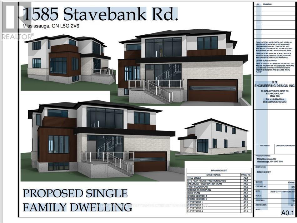 1585 STAVEBANK ROAD, Mississauga, Ontario