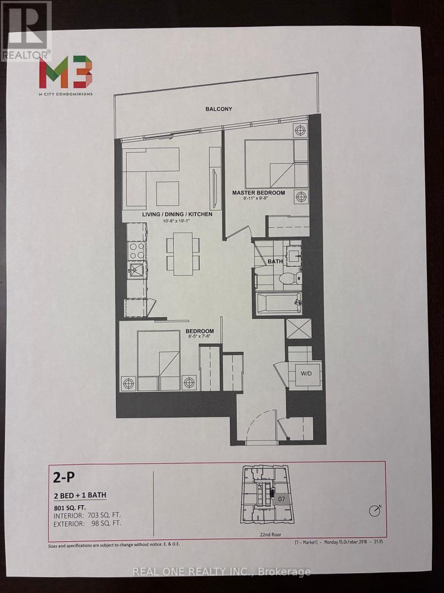 2207 - 448 Burnhamthorpe Road W, Mississauga, Ontario  L5B 0R4 - Photo 45 - W13108240