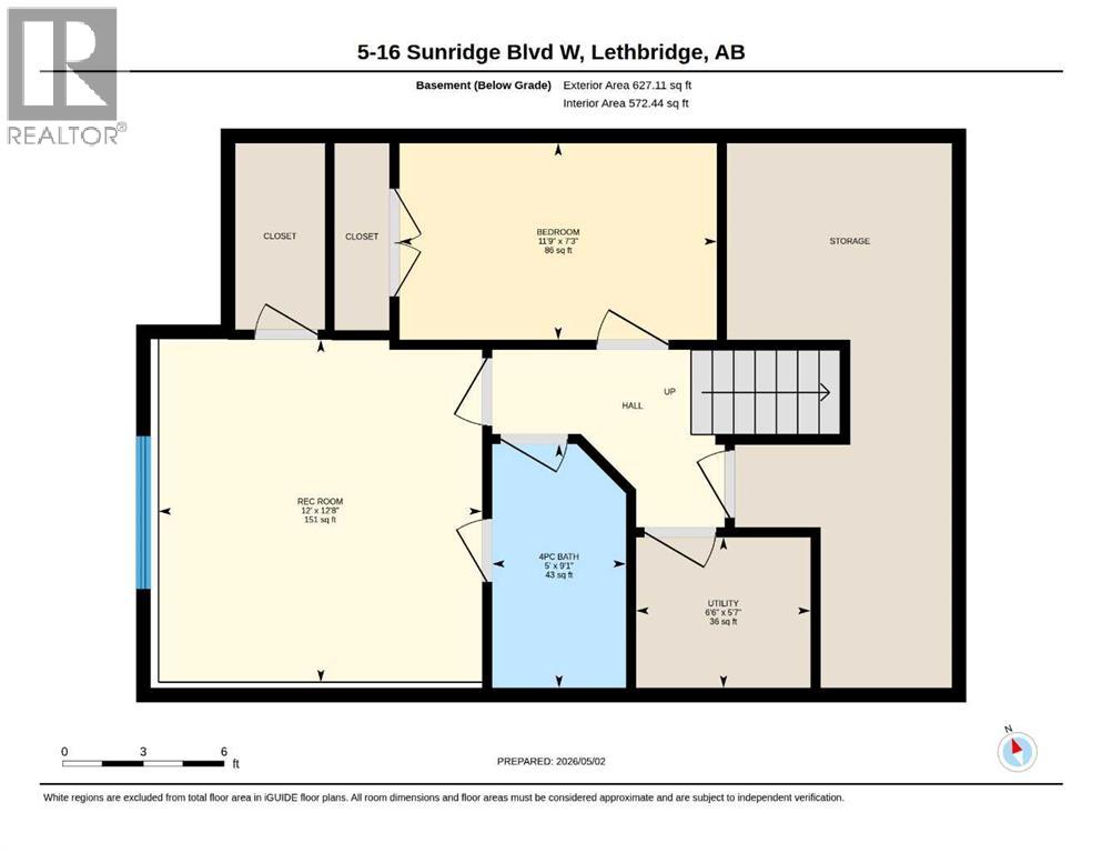 5, 16 Sunridge Boulevard W, Lethbridge, Alberta  T1J 1X5 - Photo 47 - A2307656
