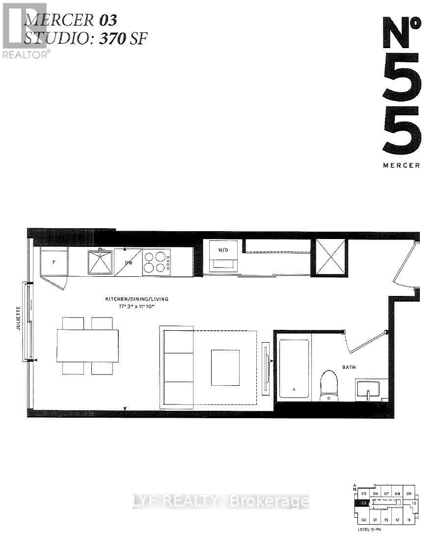 4703 - 55 Mercer Street, Toronto, Ontario  M5V 0W4 - Photo 10 - C13108414