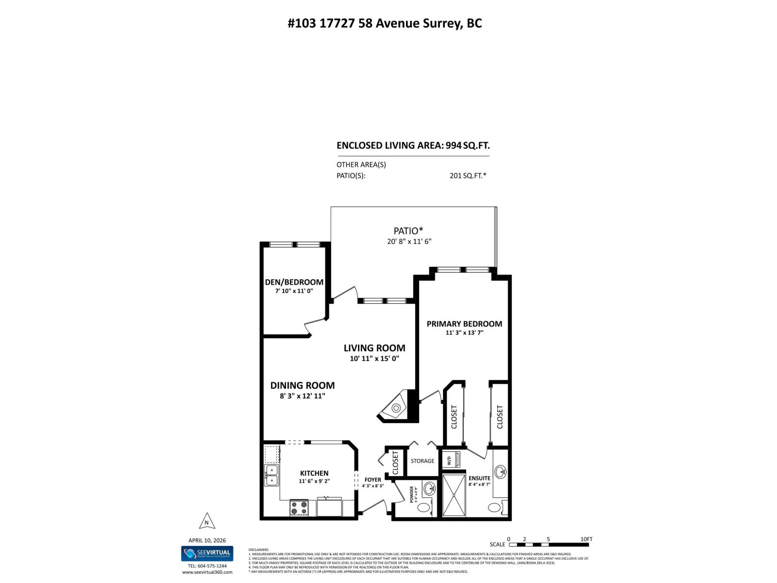 103 17727 58 Avenue, Surrey, British Columbia  V3S 1L5 - Photo 29 - R3107151