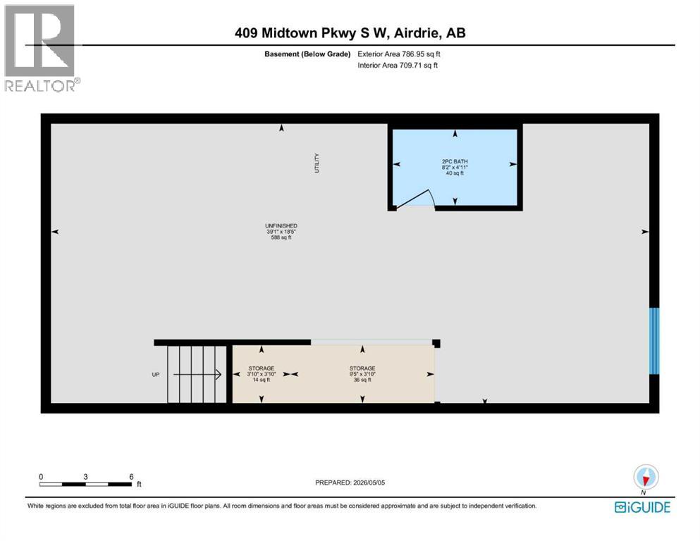 409 Midtown Parkway SW, Airdrie, Alberta  T4B 4E2 - Photo 46 - A2308913