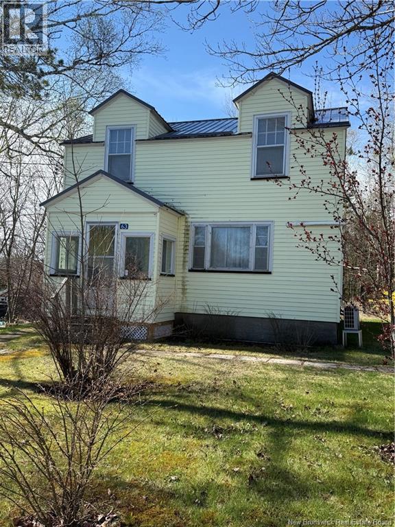63 Lake Avenue, McAdam, New Brunswick