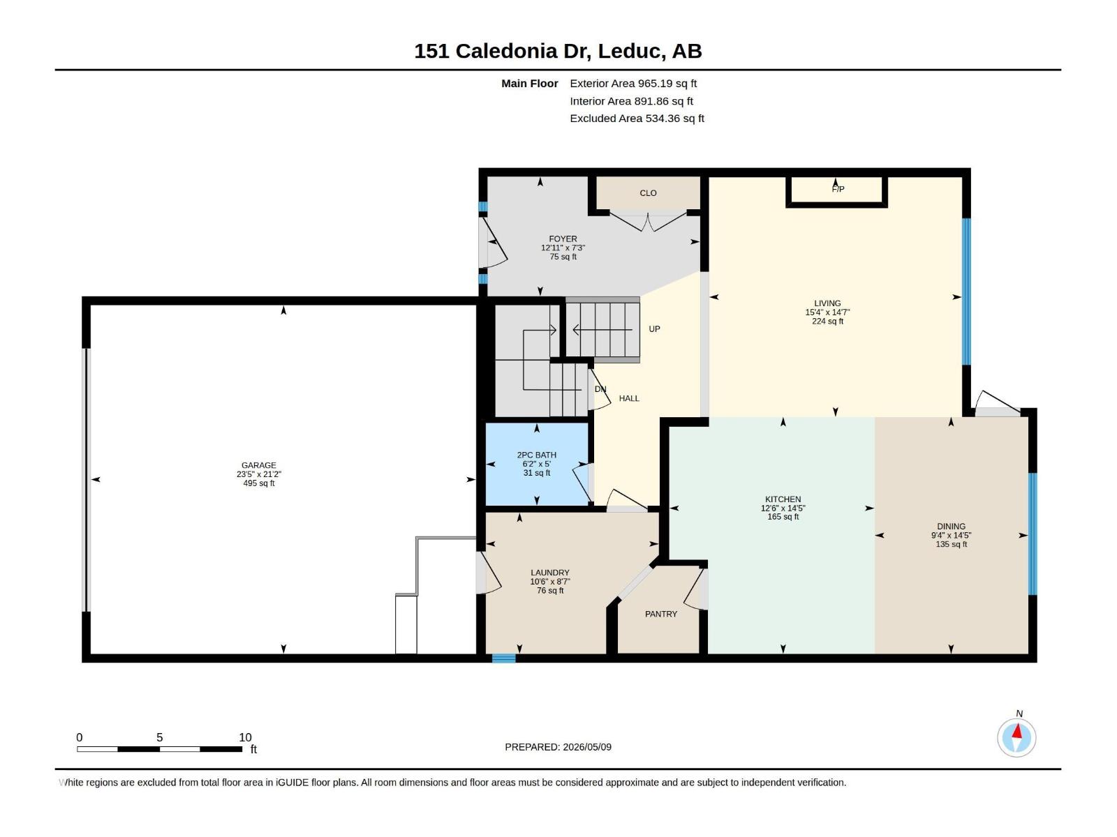 151 Caledonia Dr, Leduc, Alberta  T9E 0N2 - Photo 8 - E4486956